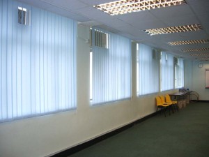 Vertical blinds (Salvation Army)