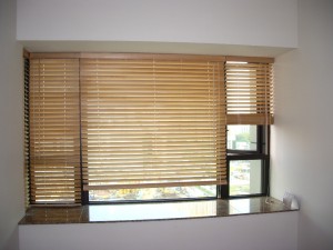 Wooden blinds (Living Room, Harbourside)