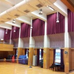 Hall side curtains (Logos Primary)