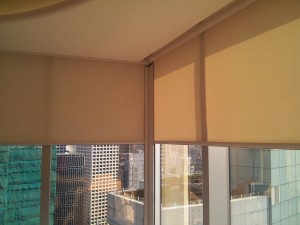 Motorized Roller blinds (Centrium)