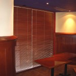 Wooden blinds (Steakhouse)