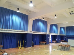hall curtains